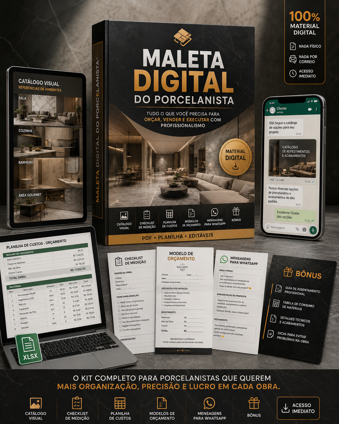 Maleta Digital do Porcelanista